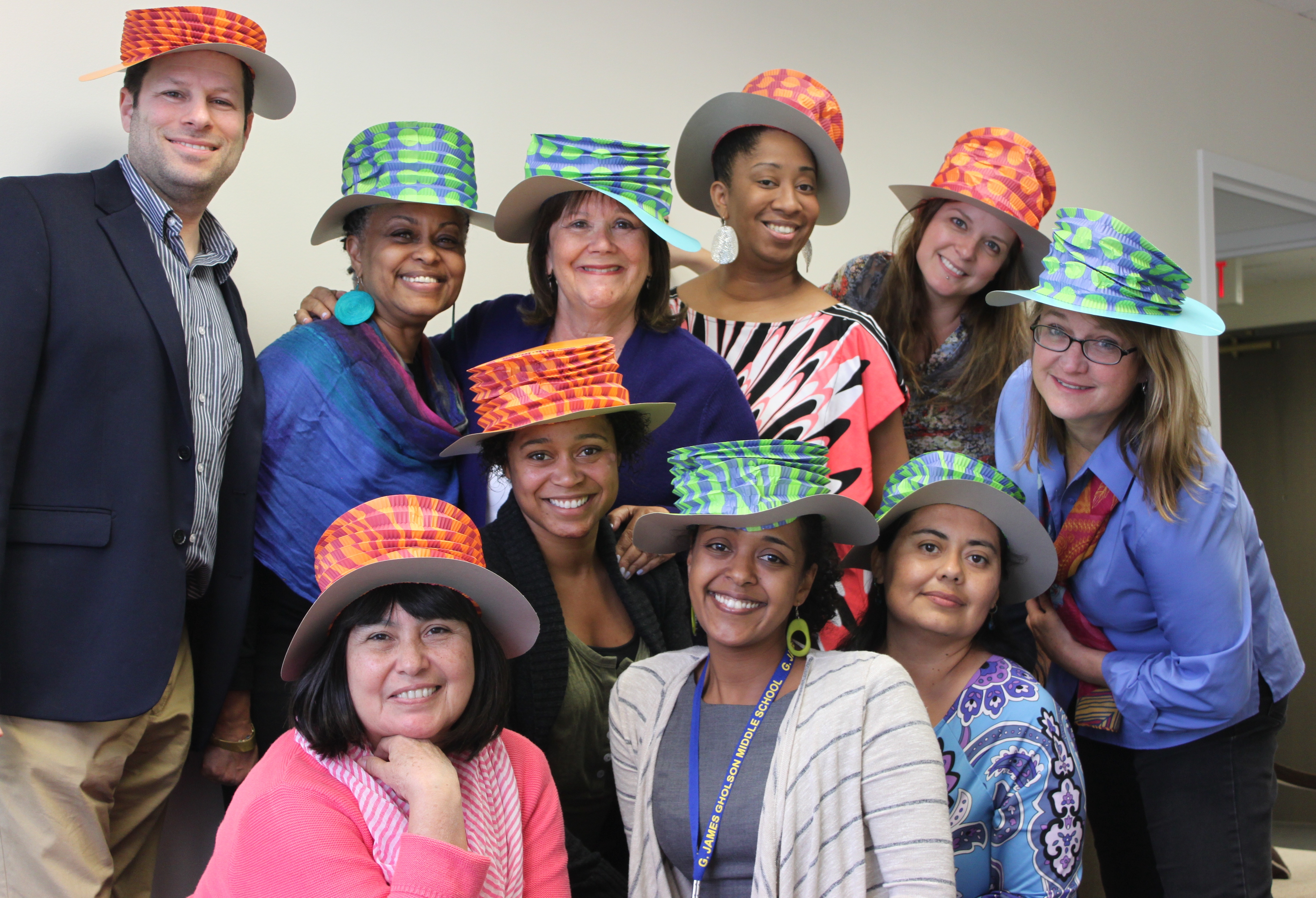 MAEC Staff with Hats