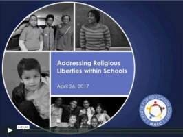 Religious Liberties webinar