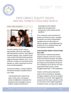 EEI - Teacher Diversity I