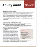 Equity Audit tool cover