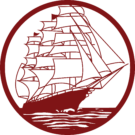 logo of sailboat on the water